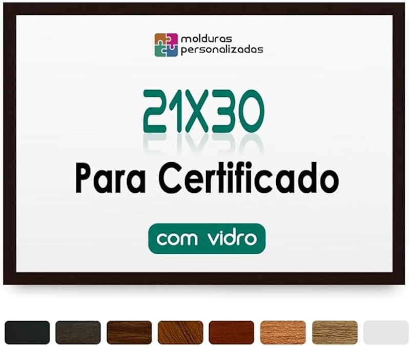 Quadro A4 com Vidro para Diploma 1