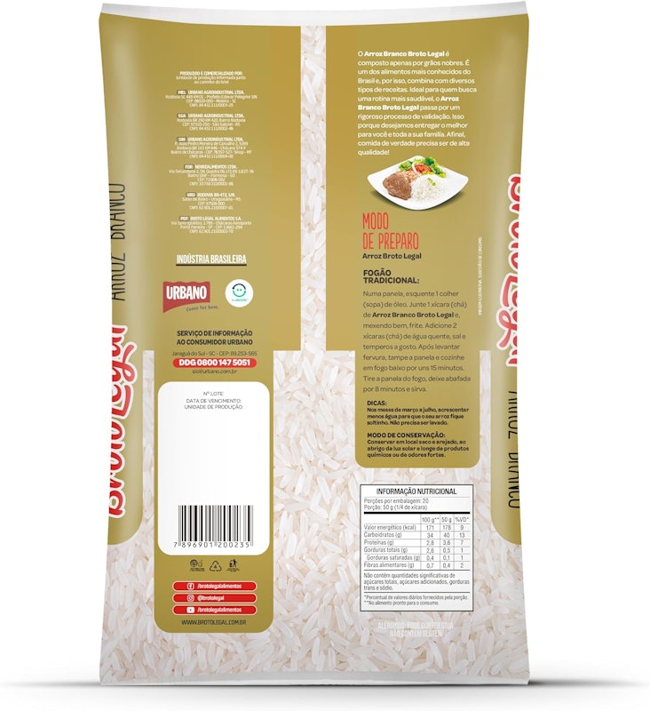 Arroz Branco Broto Legal 2