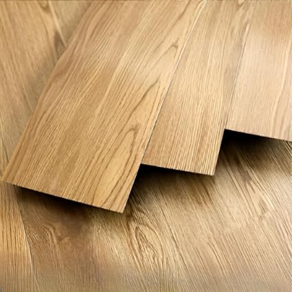 Piso Vinílico Adesivo Autocolante Régua Madeira Antiderrapante Lavável Moderno Caixa 36 Peças 5 m² 2
