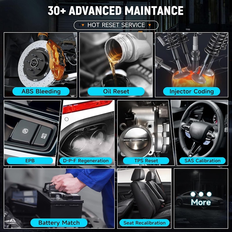 Foxwell NT809TS Bi-Directional OBD2 3