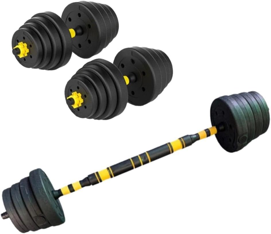 Kit Halteres Ajustáveis 6 em 1 com Barra Central 30 Kg 2