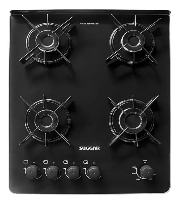 Fogão Neo Glass 4 Queimadores Prix 2