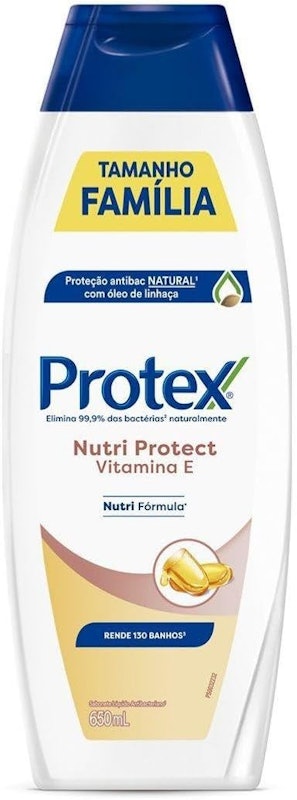 Sabonete Líquido Antibacteriano para Corpo Protex Nutri Protect 1