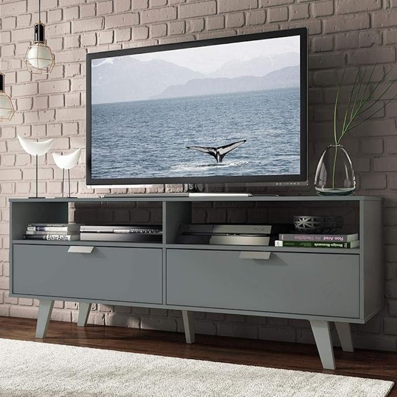 Rack para TV até 55 Polegadas Oslo com 2 Portas 1