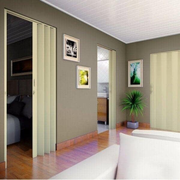 Porta Sanfonada PVC Polifort 4