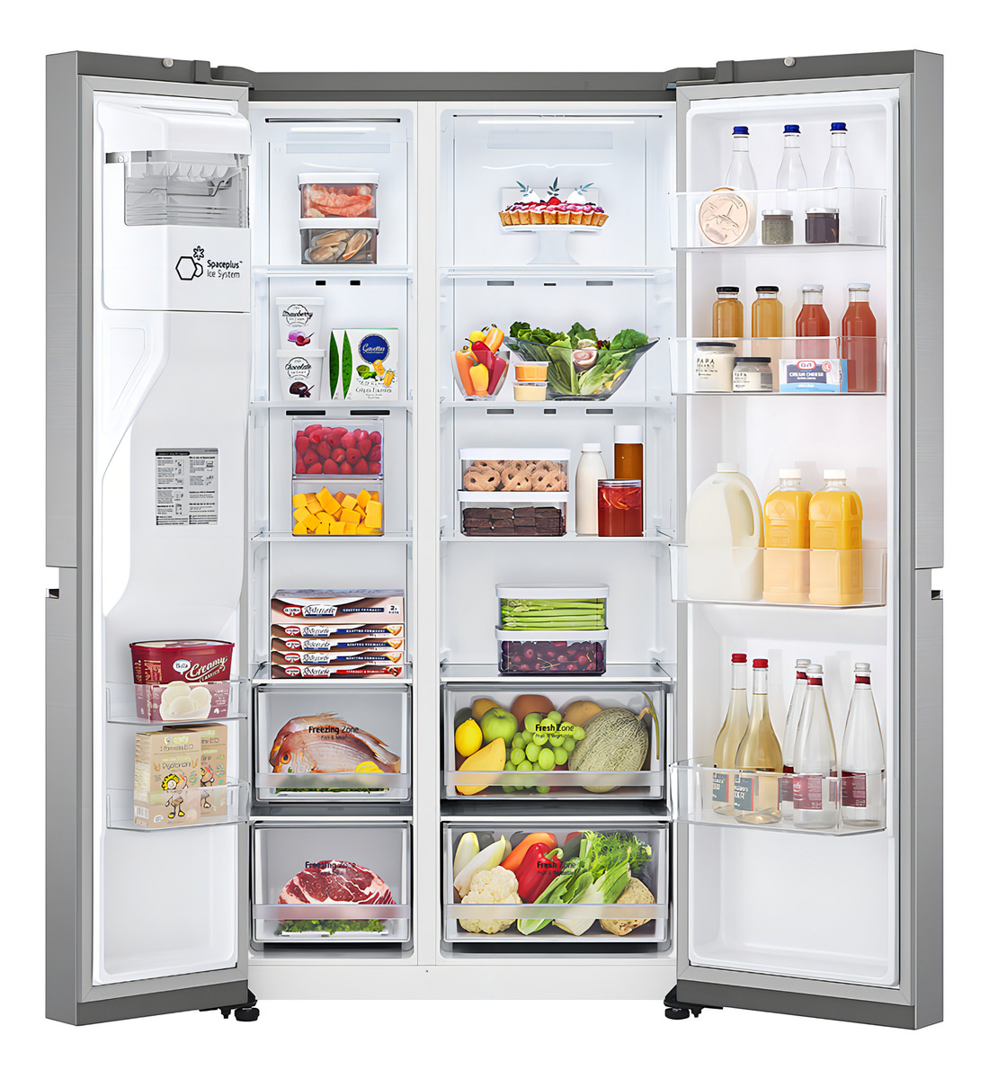 Geladeira Smart Side by Side UVnano™ 611 L Motor Inverter 3