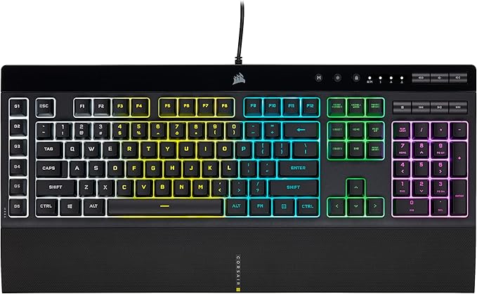Pacote Gamer K55 RGB Pro + Katar Pro 2
