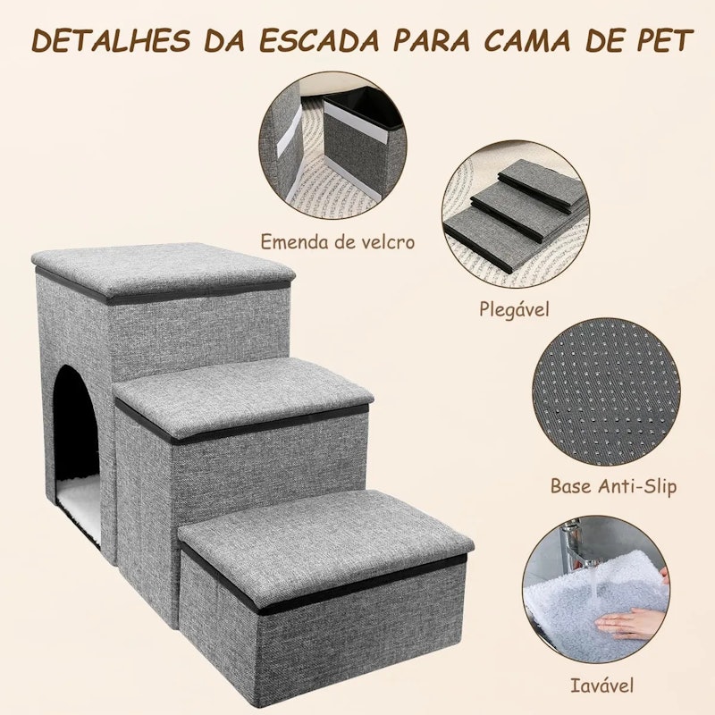 Escada 3 em 1 para Pets 2