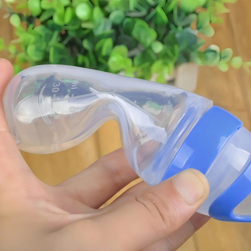 Mamadeira Sunnuo Colher Dosadora Silicone Bebê 5