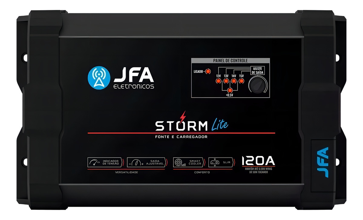 Fonte e Carregador Storm Lite 120 A JFA 4