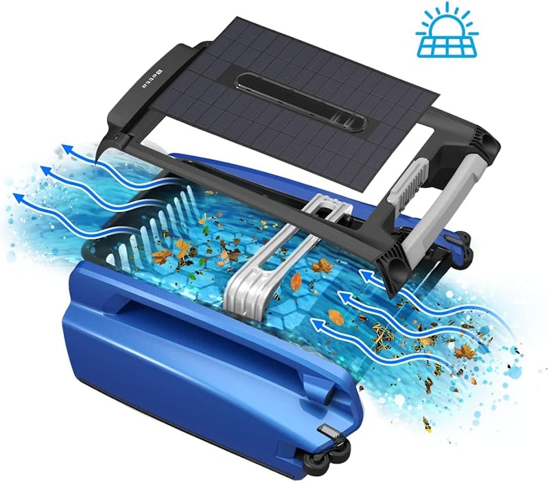 Robô para Limpeza de Piscinas com Energia Solar Betta SE 2
