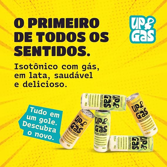 Isotônico com Gás Sabor Limão  5