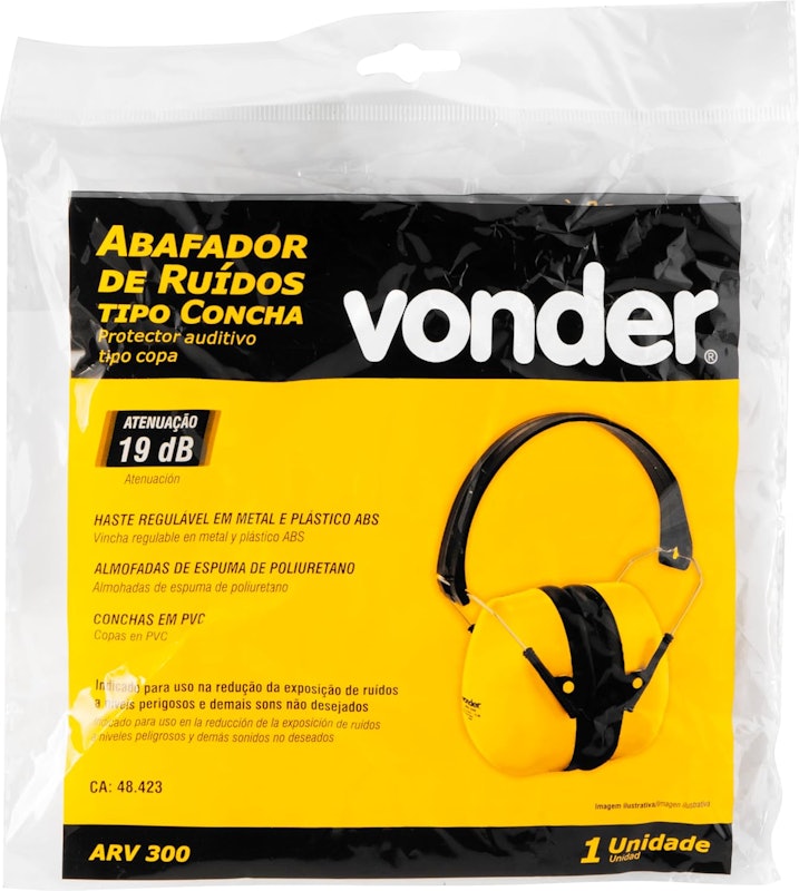 Abafador de Ruídos Tipo Concha ARV 300 4