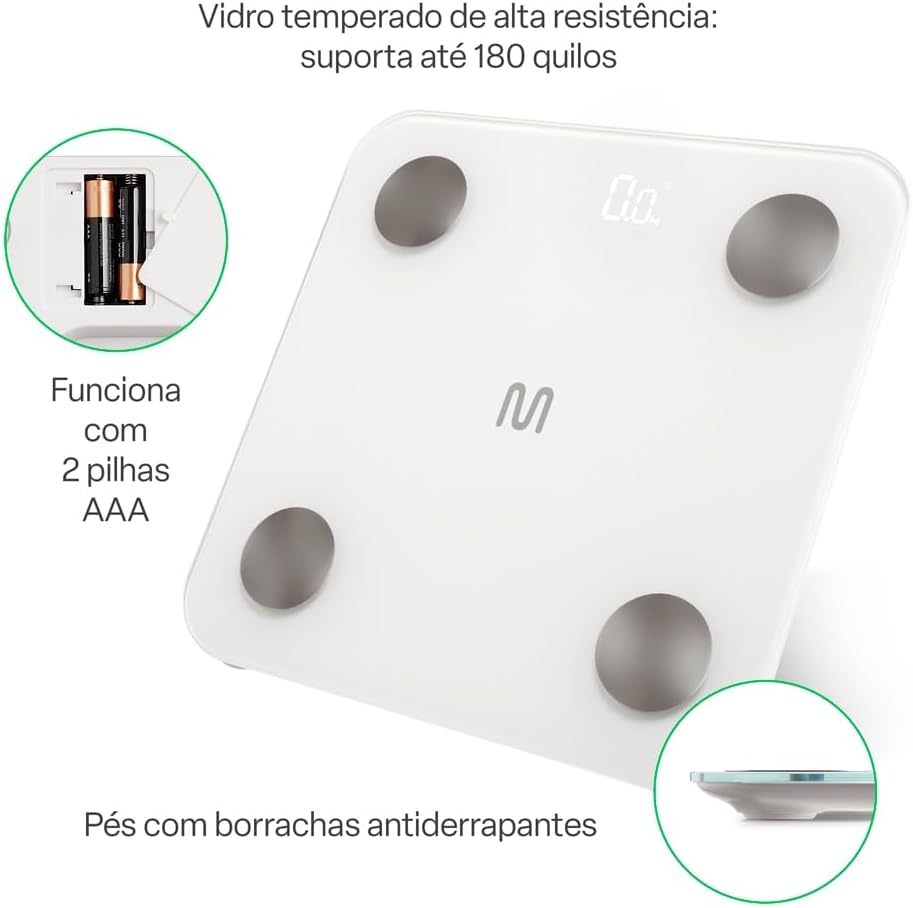 Balança de Bioimpedância Bio Health Multi Saúde 3