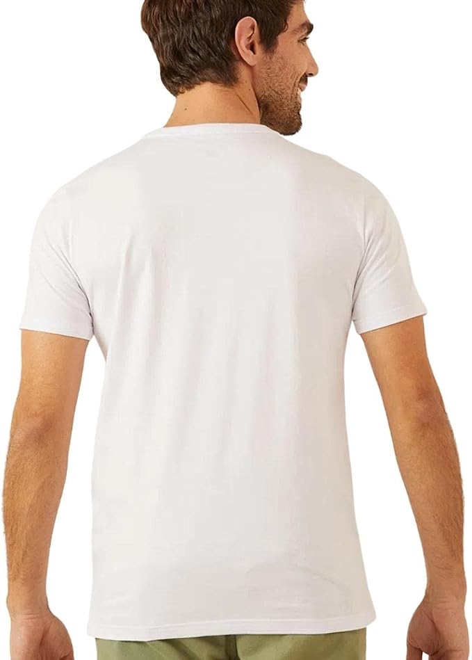 Camiseta Básica Masculina em Meia Malha  2