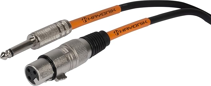 Cabo Balanceado para Microfone Player XLR Fêmea x P10 5 m  3