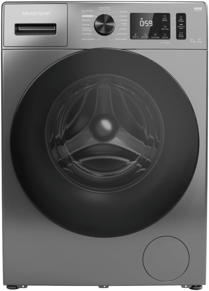 Lava e Seca Brastemp 10 kg/6 kg Titanium 1