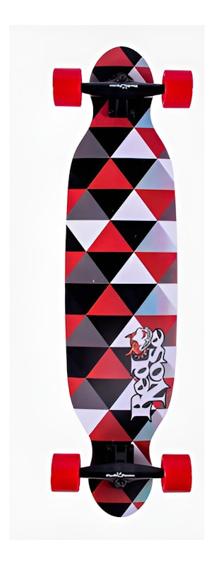 Skate Longboard Red Nose 1