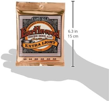 Corda para Violão Earthwood Extra Light Phosphor Bronze Acoustic 2