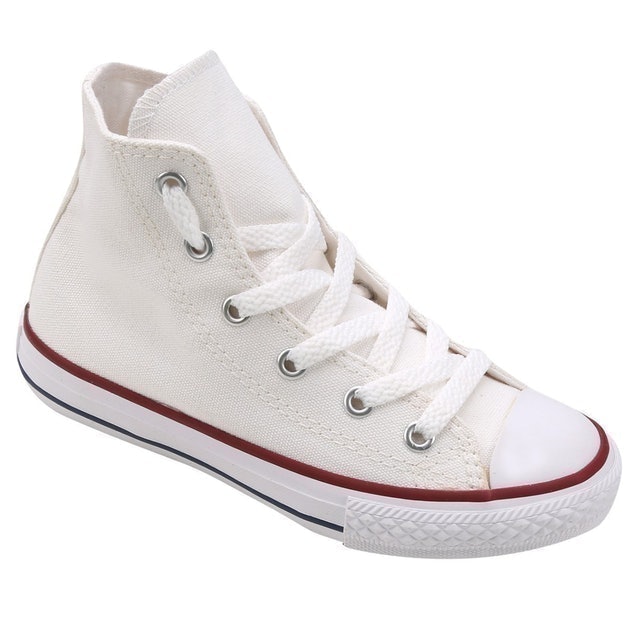 All star branco infantil best sale cano alto