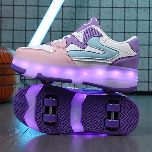 Tênis de Patins Recarregável com LED 2