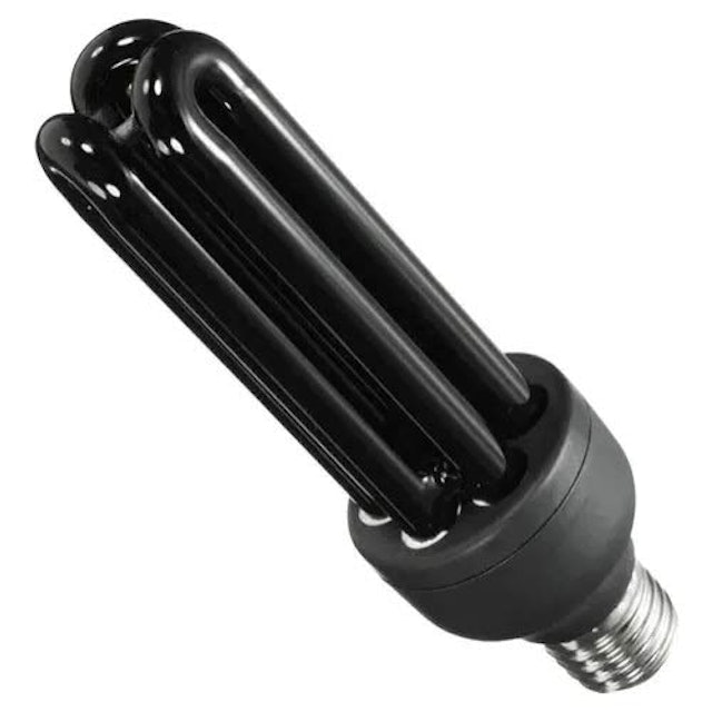 Lâmpada Fluorescente Neon Luz Negra 36 W 110 V E27 1
