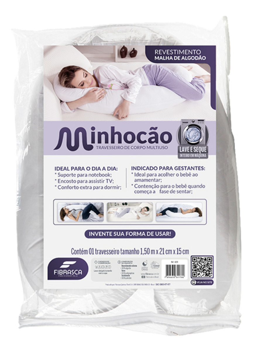 Travesseiro Minhocão 1