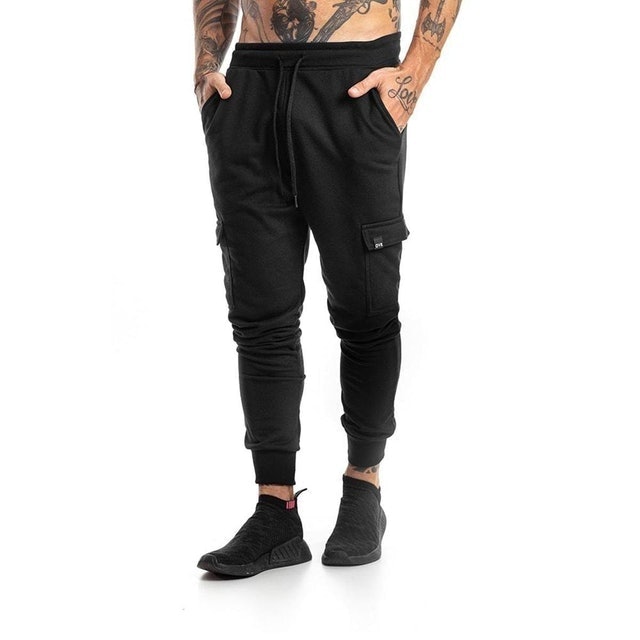 Calça Cargo Masculina Preta Overtraining 2