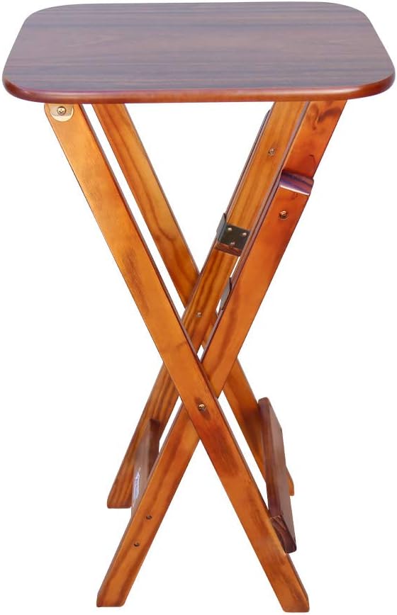 Conjunto de Mesa Bistrô Dobrável com 2 Cadeiras Imbuia 4