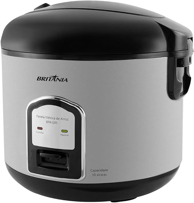 Panela de Arroz Britânia BPA10PI XI75 10 Xícaras 2