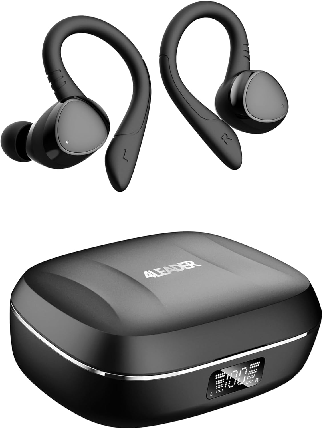 Fone de Ouvido Bluetooth com Microfone e Cancelamento de Ruído Ativo 1