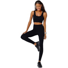 Calça Legging Feminina Canelada sem Costura
