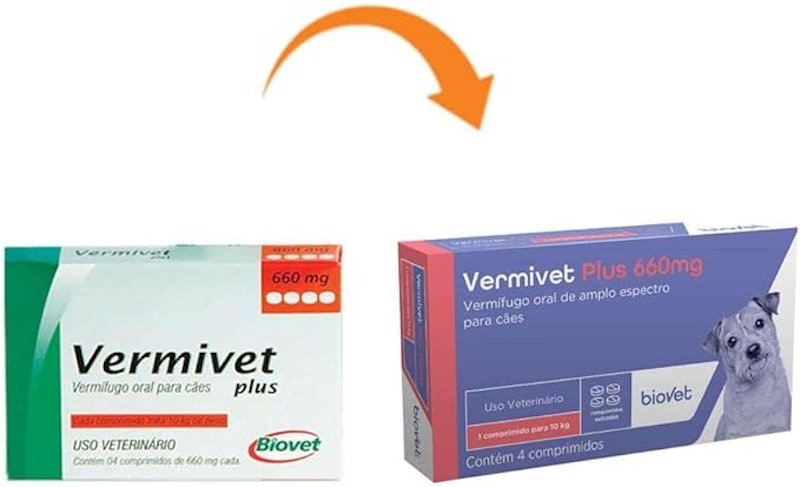 Vermífugo Vermivet Plus 660 mg 2