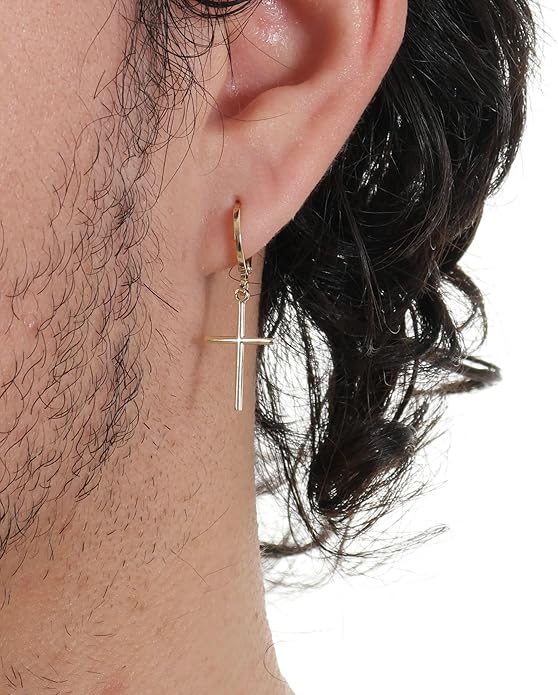 Brinco Mahná Banhado Ouro 18k 2
