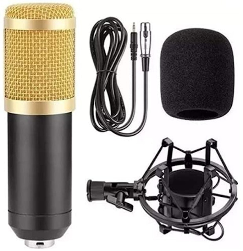 Microfone Condensador Estúdio BM-800 3
