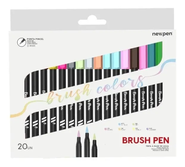 Caneta Pincel Brush Pen 1