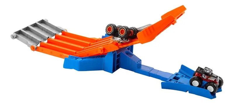 Pista Hot Wheels Monster Trucks Corrida de Destruição 2