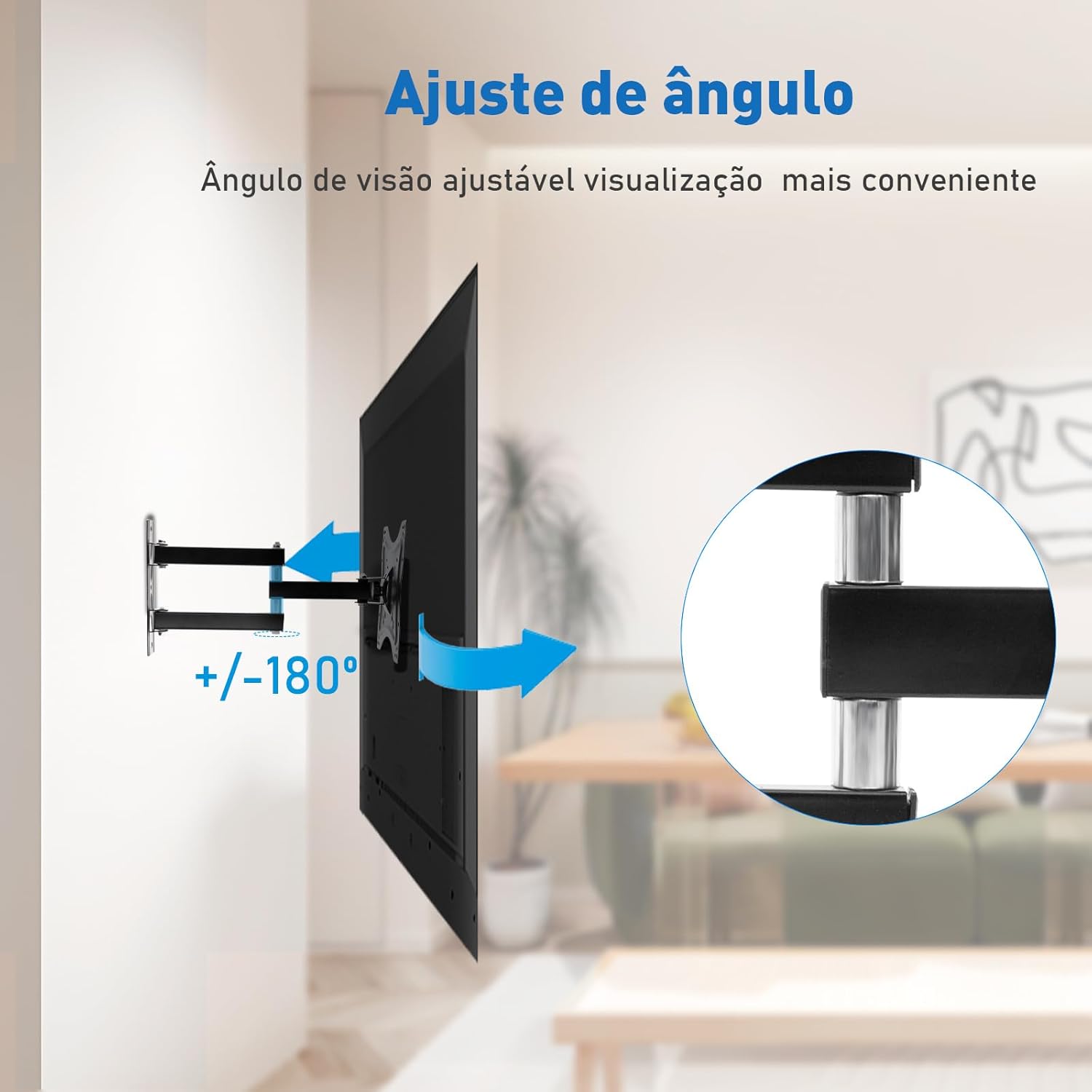Suporte para TV 14-55" Triarticulado 4