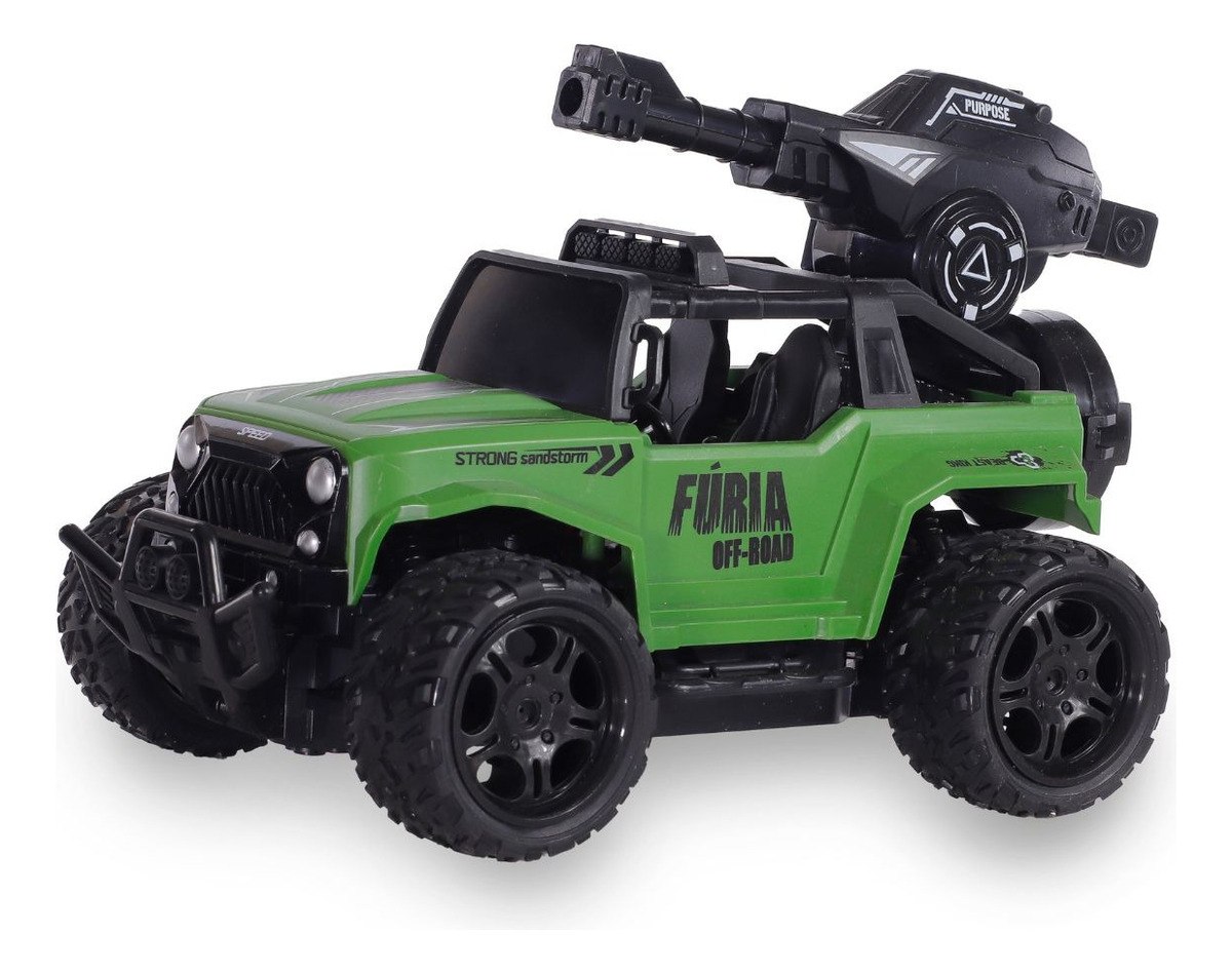 Carrinho de Controle Remoto Fúria Off Road 2