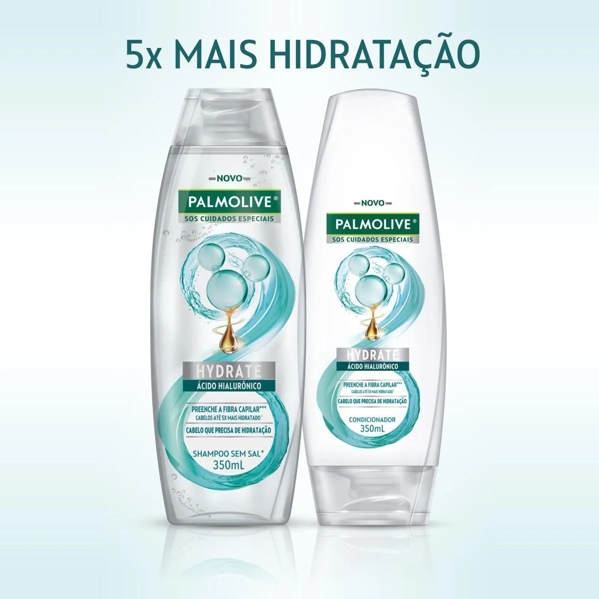 Shampoo Palmolive SOS Cuidados Especiais com Ácido Hialurônico 3