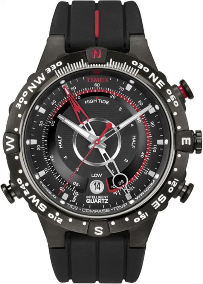 Relógio Intelligent Quartz Tide Temp Compass 1