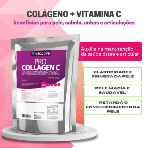 Colágeno Hidrolisado com Vitamina C Pro-Collagen C 3