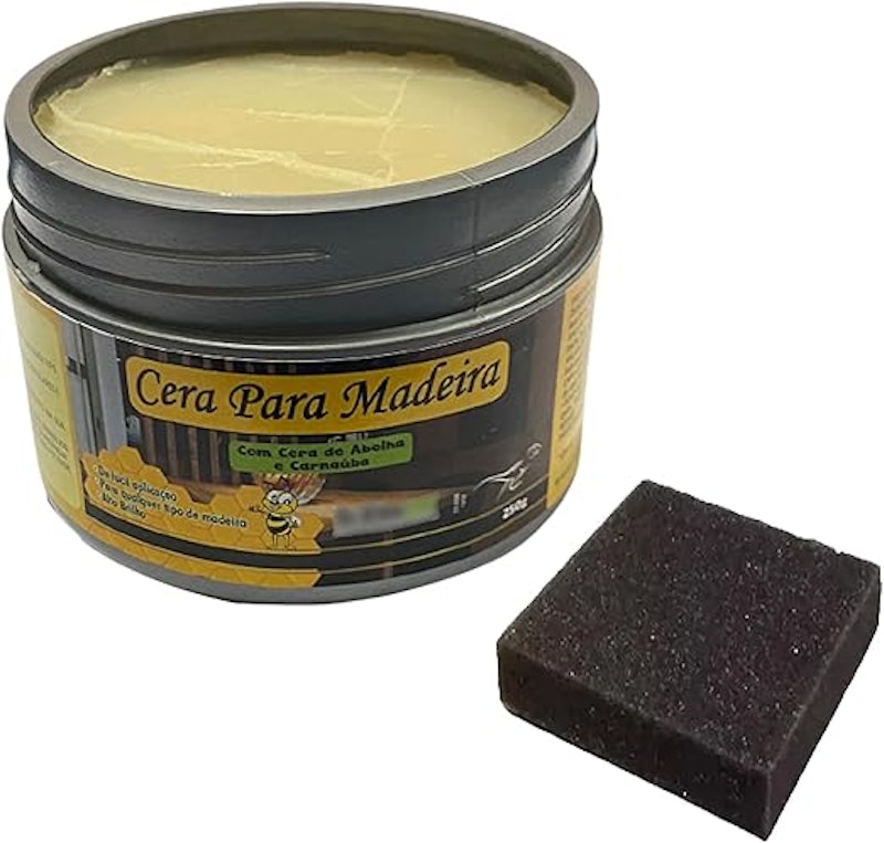 Cera de Abelha com Carnaúba para Madeira 250 g 2