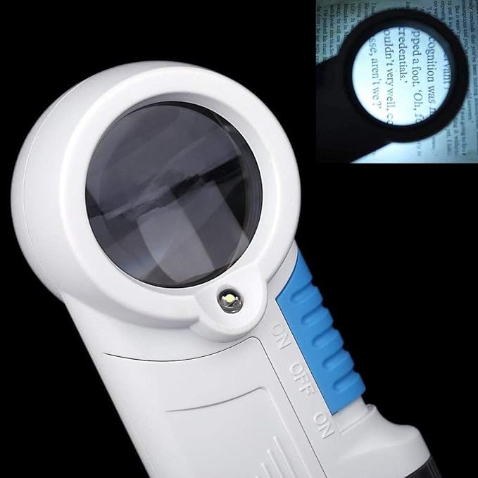 Lupa de Mão com Luz 12x CBRN01606 5