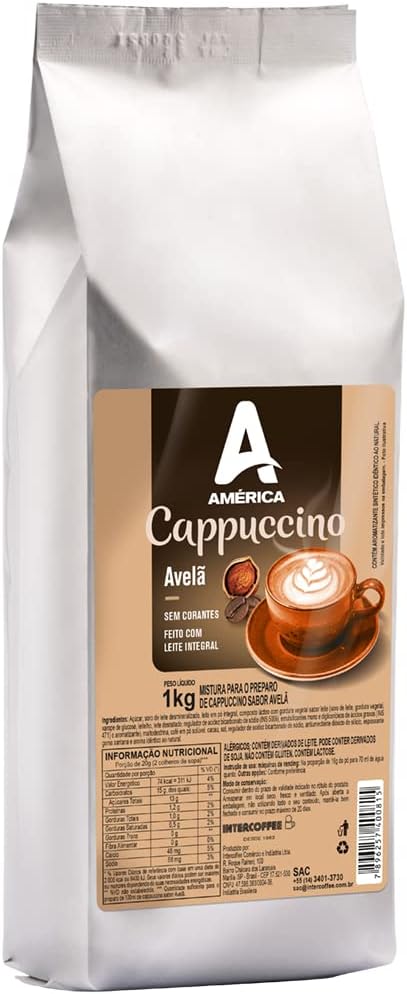 Cappuccino América Avelã 1 kg 2