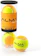 ALMA GENIUS Kit com 3 Bolas Beach Tennis Stage 2 Pro Alma Genius 1