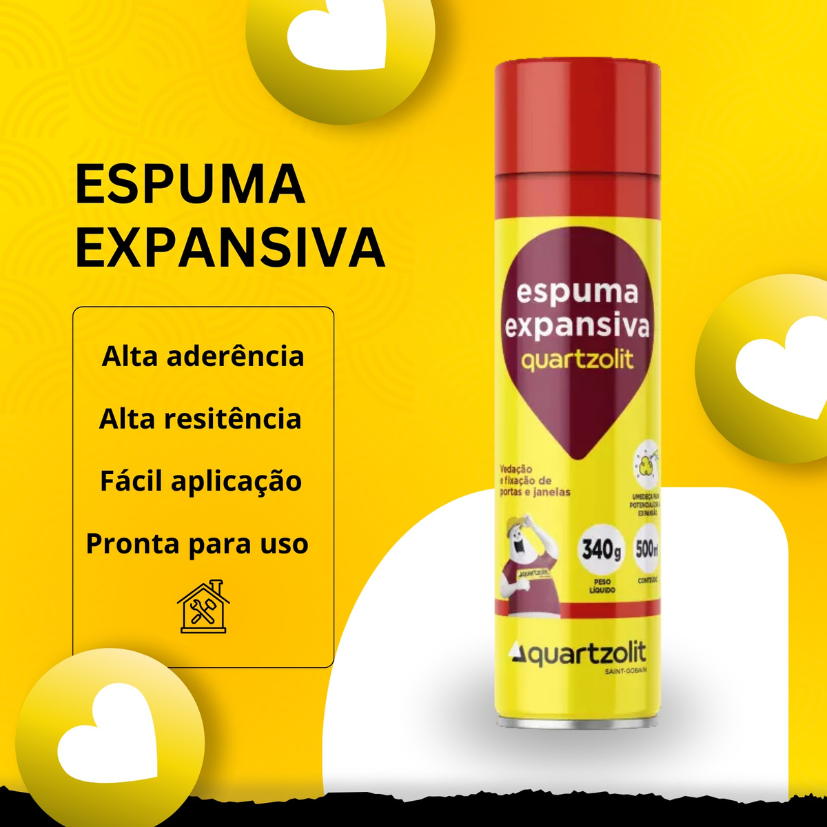 Espuma Expansiva Quartzolit 2