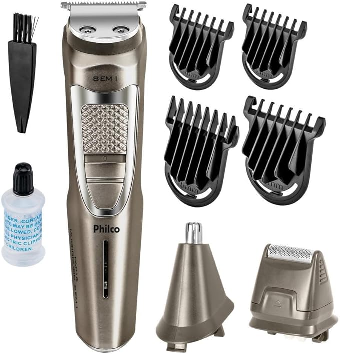 Aparador de Pelos Philco Multigroom 8 em 1 2