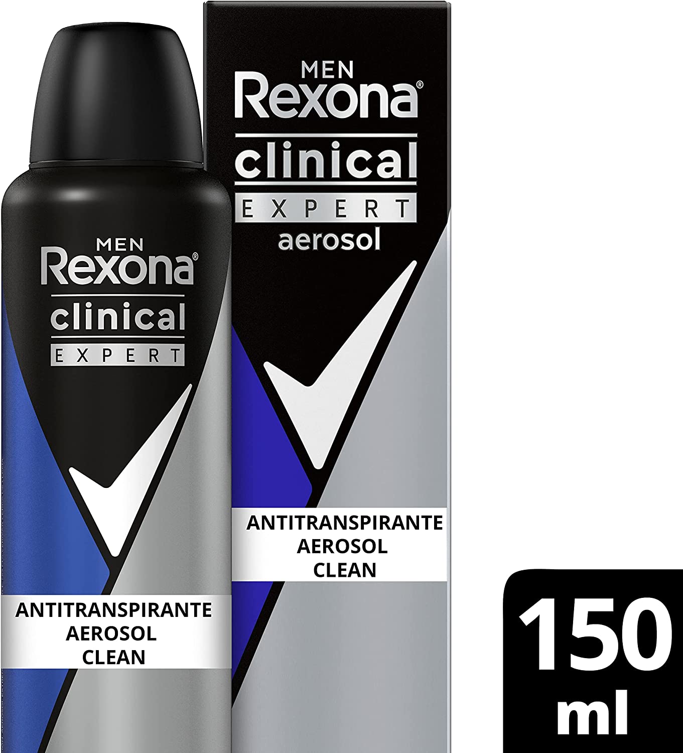 Antitranspirante Rexona Masculino Aerosol Clinical Clean 3
