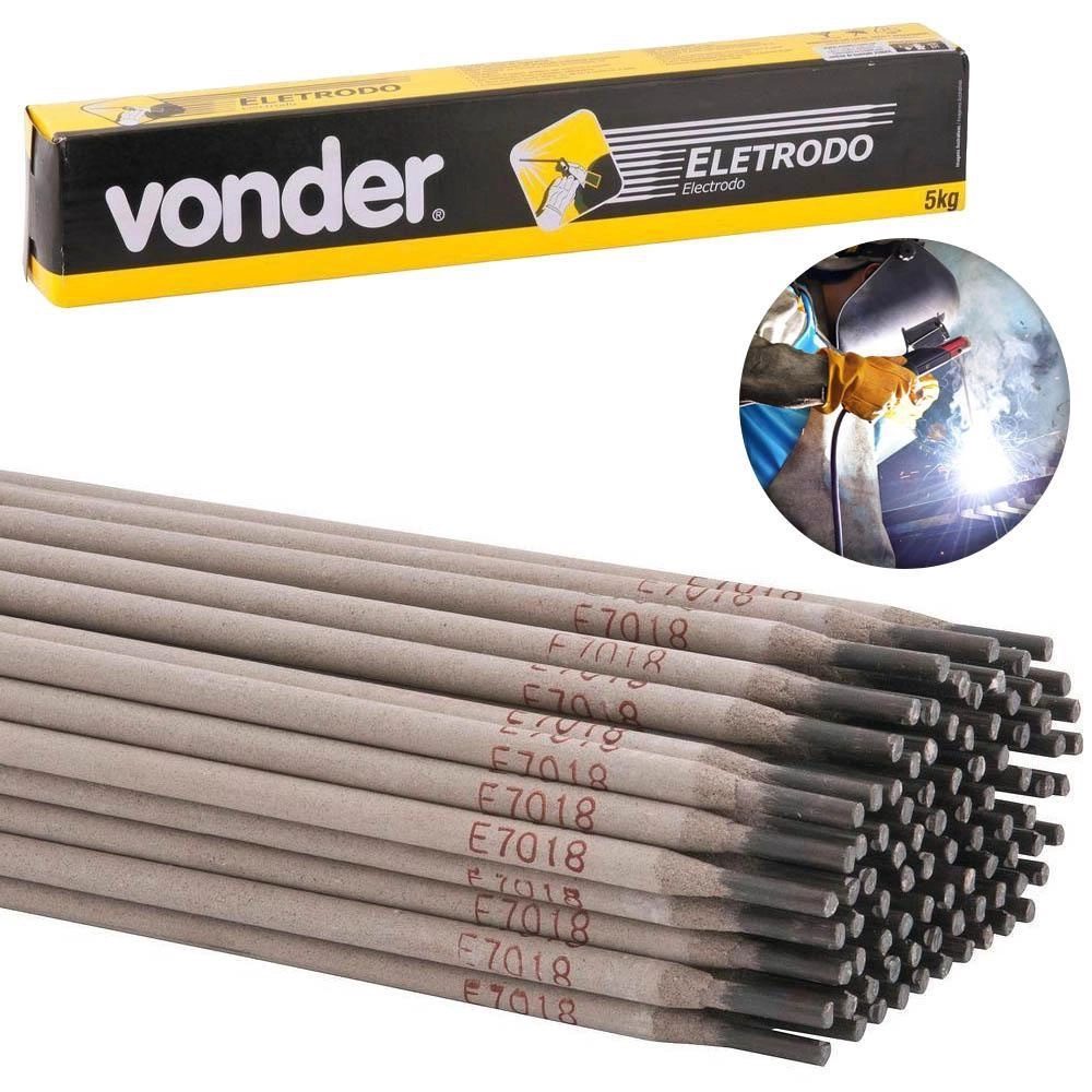 Eletrodo Revestido para Aço Carbono E7018 com 2,50 mm  2